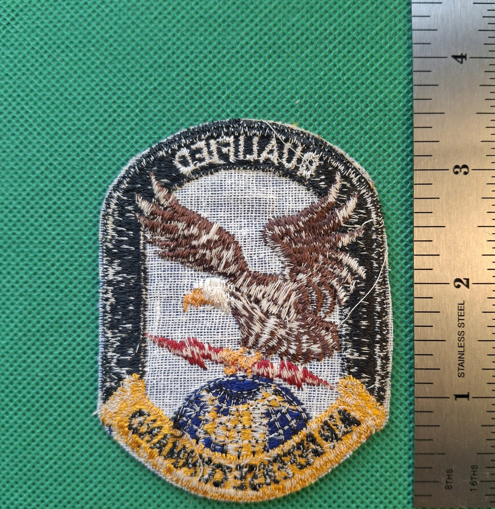 US Air Force Late 1950's/60's Air Defense Command Patch