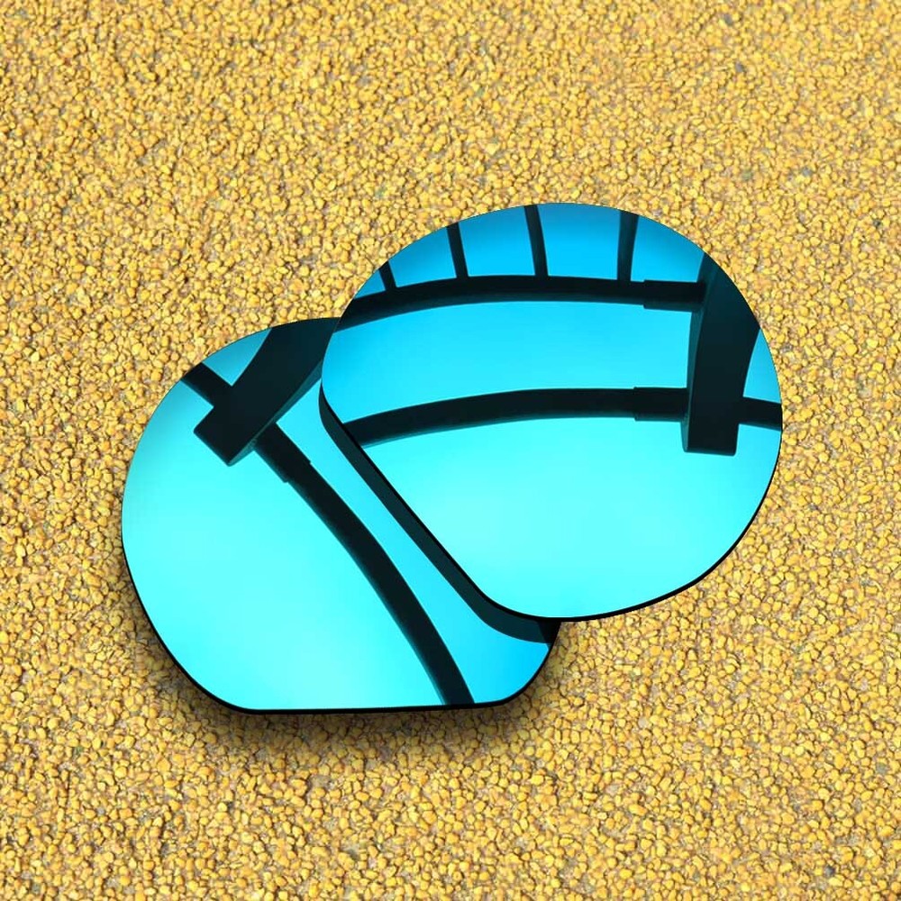 3 Pairs Lenses Replacement for-Oakley Clifden Polarized-Black&Silver&Blue