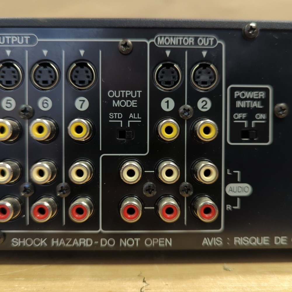 JVC Model JX-S900 AV Selector Switch – High-End Component