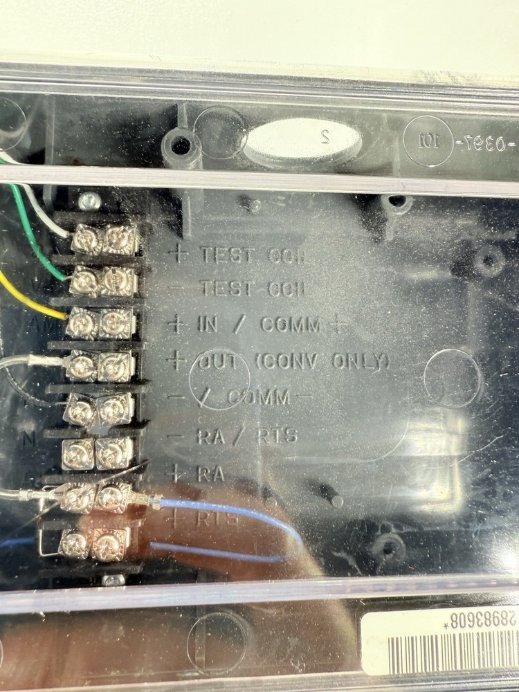 System Sensor Model No. DNR Non-Relay Duct Smoke Detector