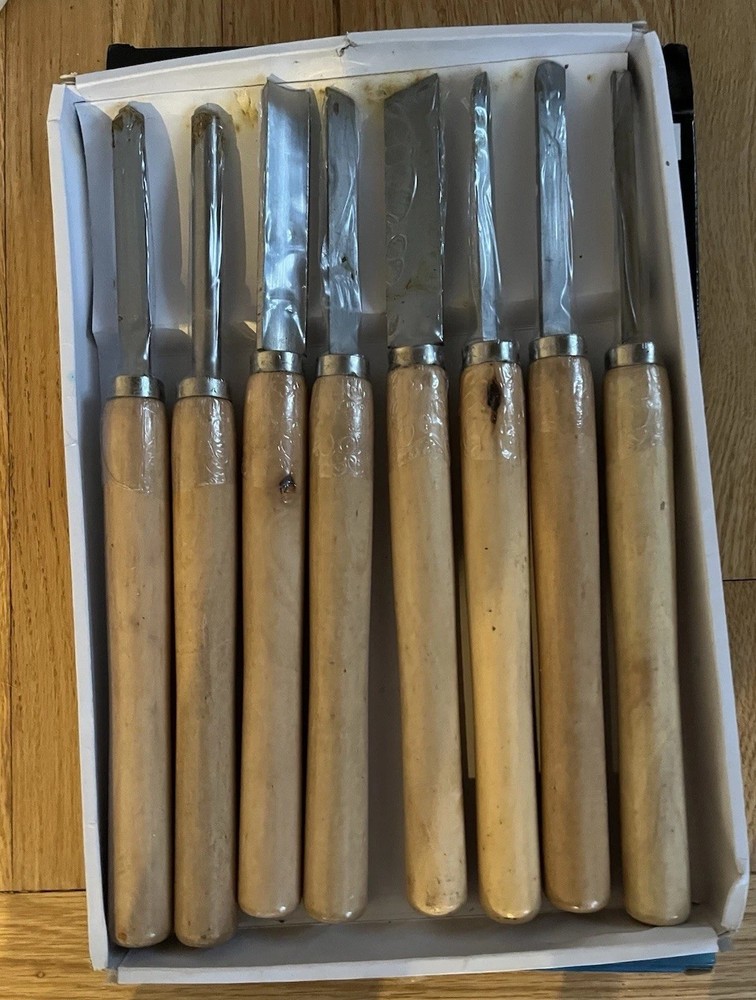 Lathe Chisel Set High Grade Quality Professional Quality 8 Pieces New