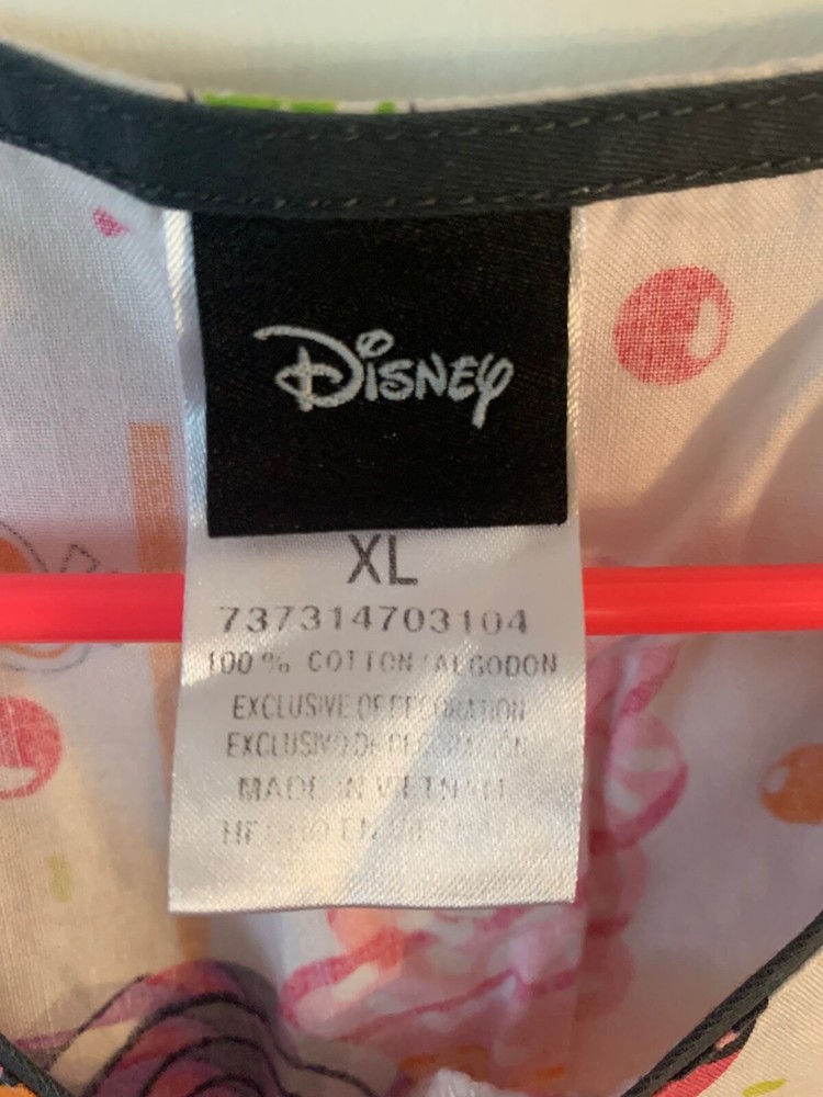 Disney Pluto Scrub Top size XL