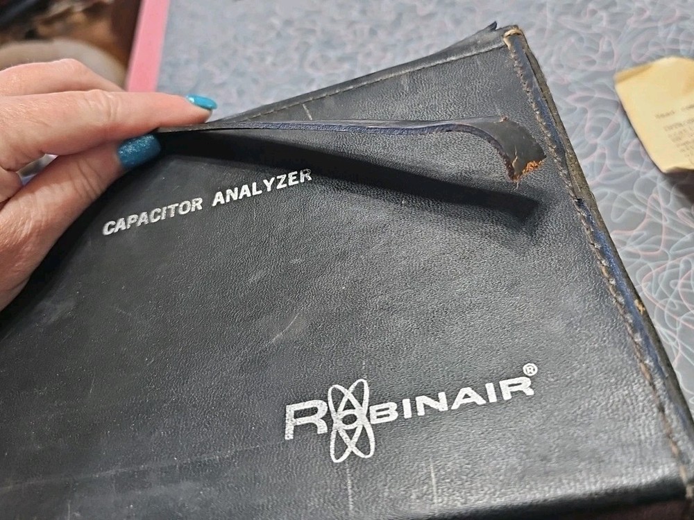 Vintage Robinair Capacitor Analyzer, Untested