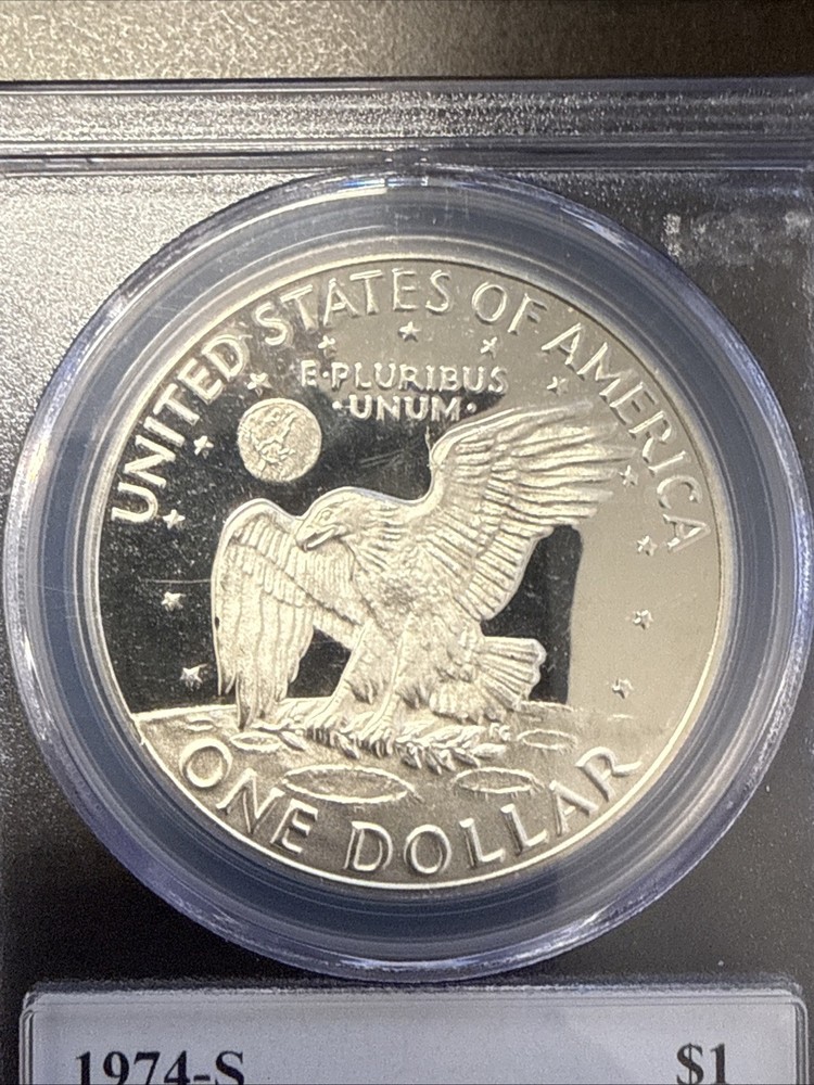 1974-S Eisenhower Silver Dollar "PCGS PR69 DCAM"