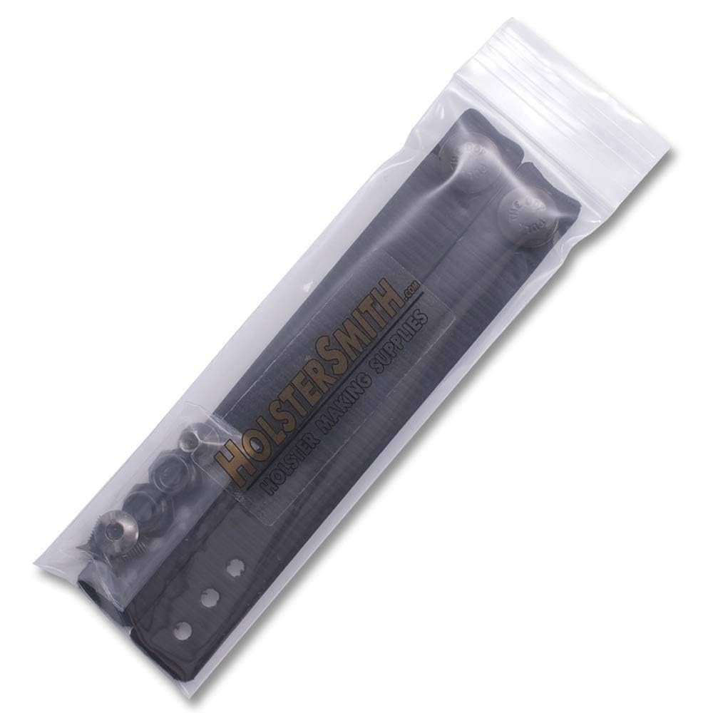 IWB Soft Belt Loops - w/Heavy Duty Rubberized Nylon Pull-The-Dot Security Sna...