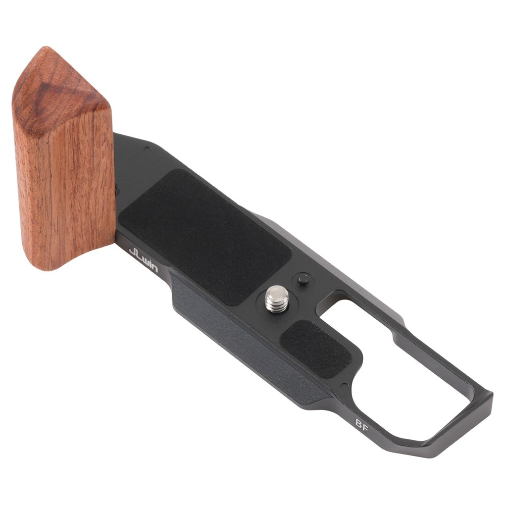 Wooden Handle Grip Quick Release QR L-Shaped Bracket For Sigma BF Mirror Camera