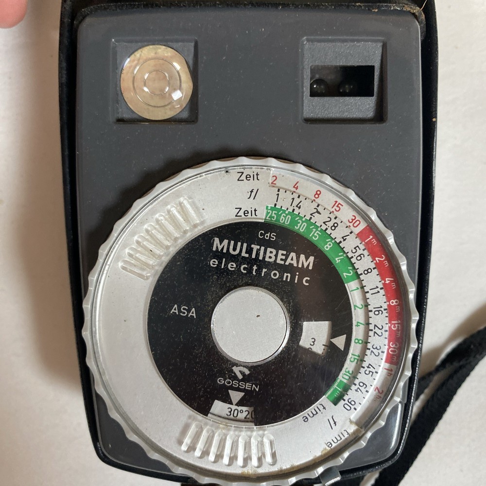 Gossen Vintage Multibeam Electronic UNTESTED As Is Light Meter