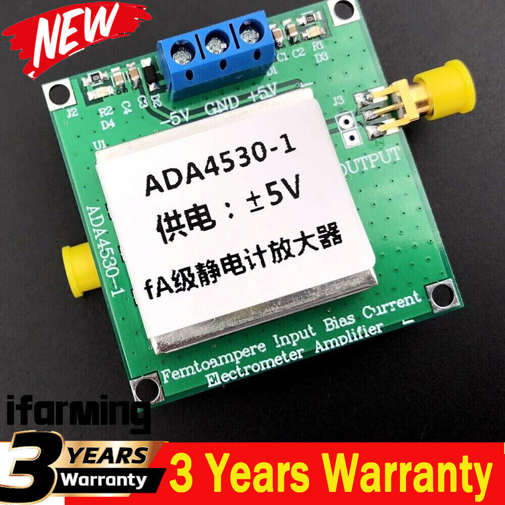 ADA4530-1 fA-Level Electrometer Transimpedance Amp for Weak Current Module