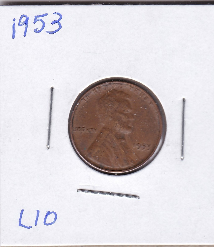 1953 Lincoln Cent L10