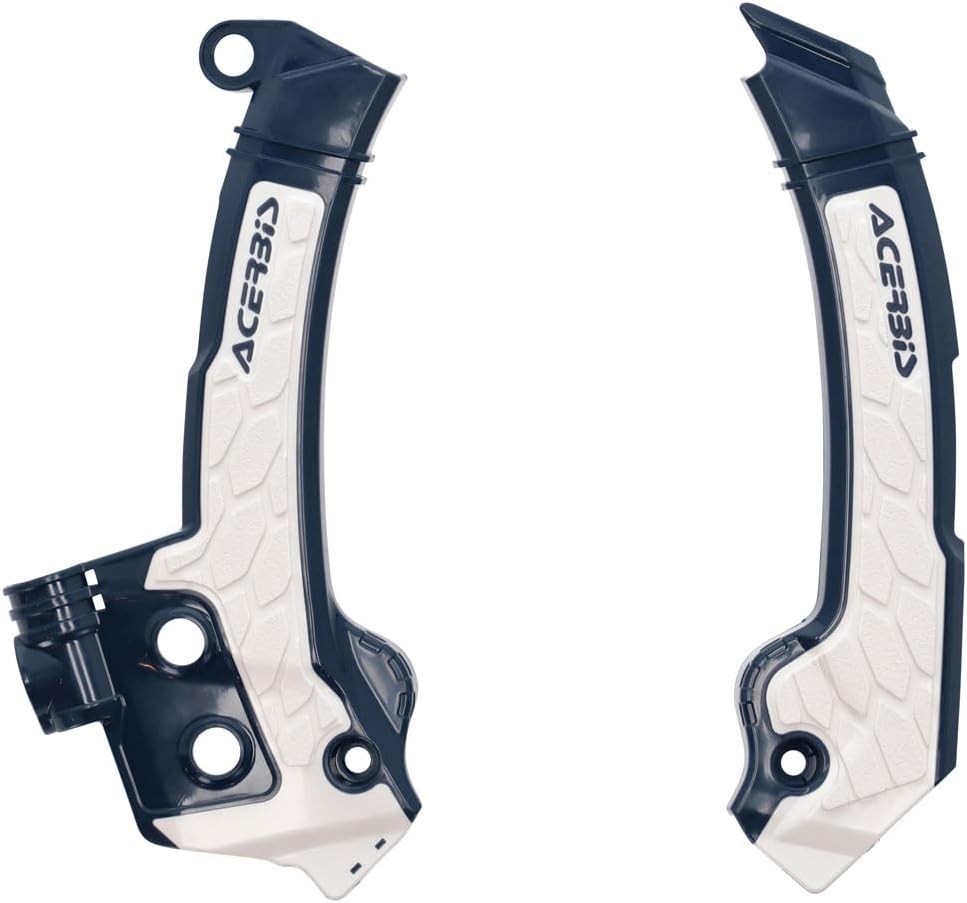 ACERBIS 2979601006 X-Grip Frame Guards - Blue/White
