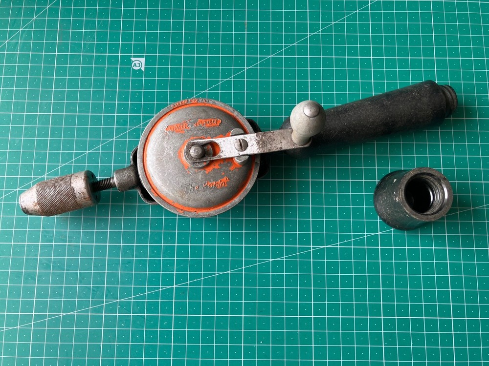 Vintage Garrington "The Robin" hand drill