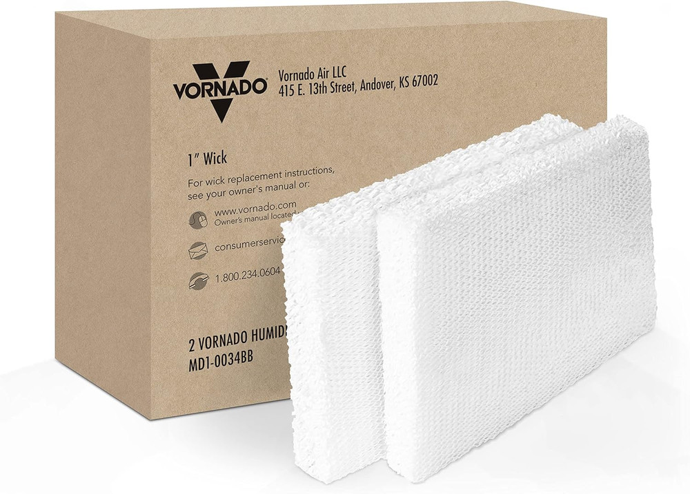 MD1-0034 Replacement Humidifier Wick (Pack of 2) , White
