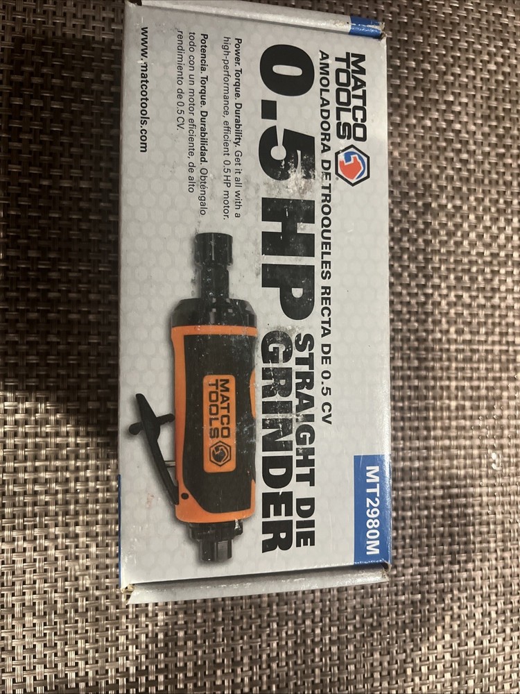 Matco Tools Straight Die Grinder - Orange