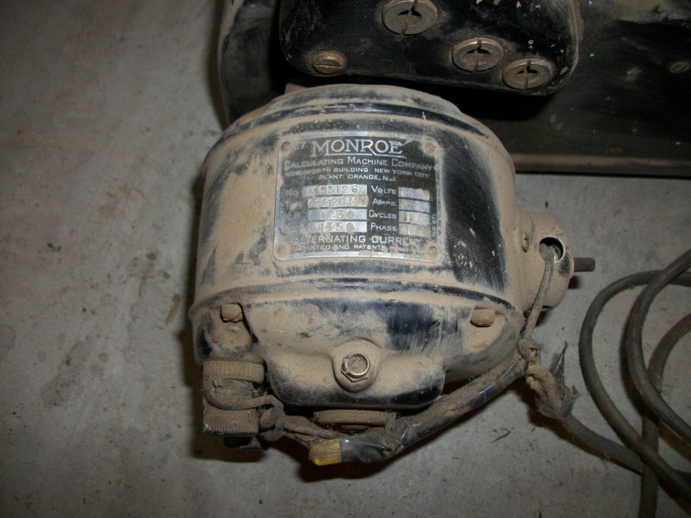 Vintage Monroe Calculating Machine