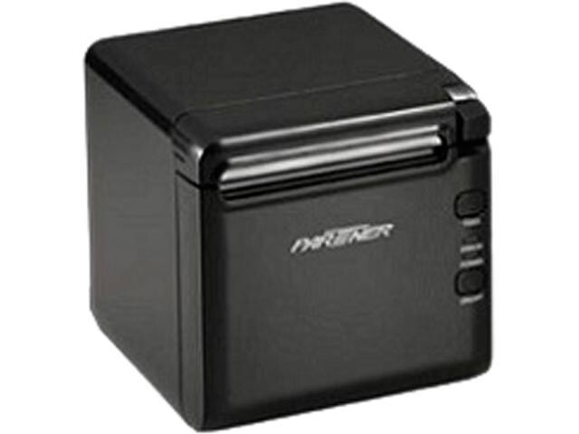PARTNER TECH RP700 PRINTER FRONT LOADER THERMAL RECEIPT BLACK SER USB ETHERNET
