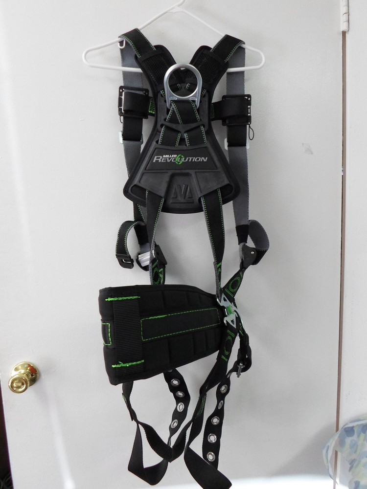 Miller Revolution Harness With DualTech Webbing Front D-Ring RDTFD-TB-DP/UBK