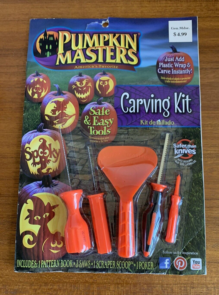 Pumpkin Masters Carving Kit - NEW