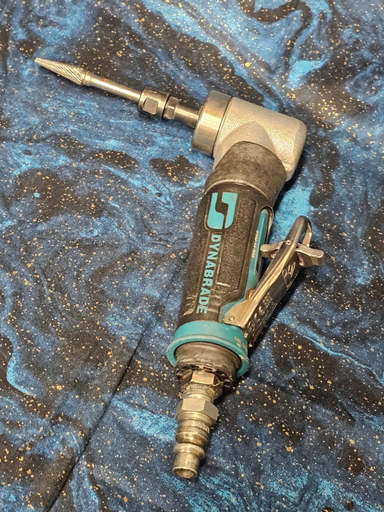 DYNABRADE 48335 7 Degree Offset Angle Die Grinder Air Pneumatic