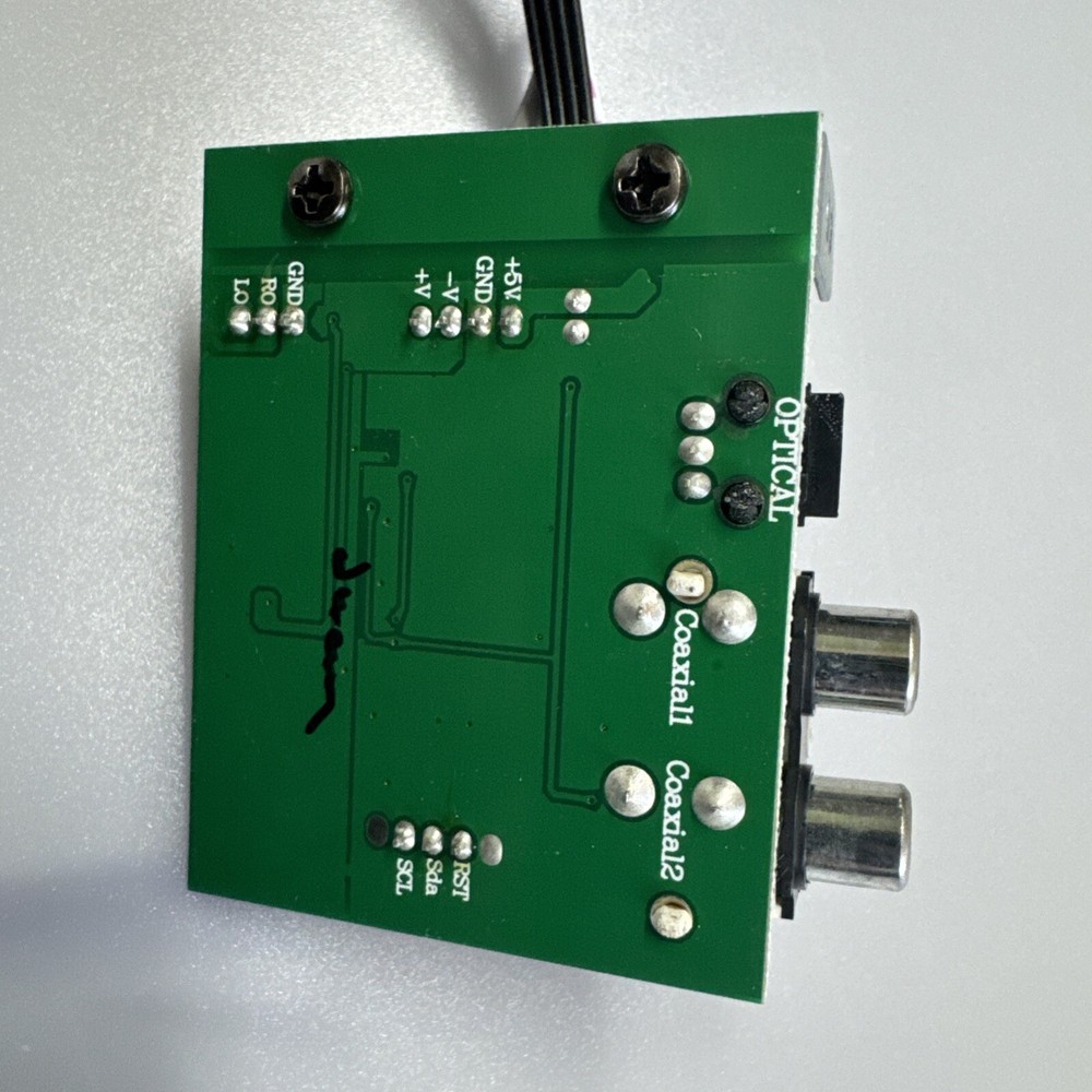 Edison Party System 1240 Optical/coax1/coax2 Board