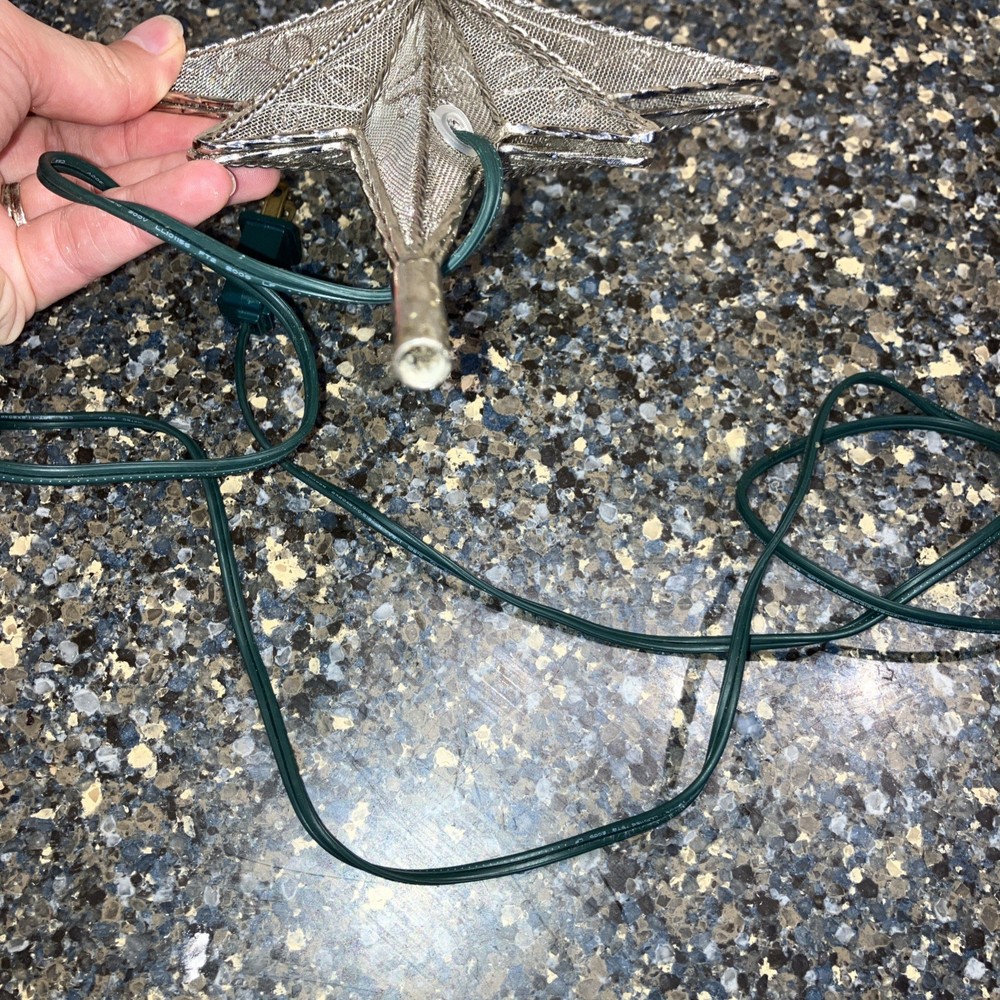 Christmas Tree Topper Star needs bulb