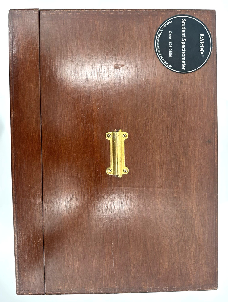 Large Wooden Storage Box (Box Joint) Pasco Student Spectrometer Case