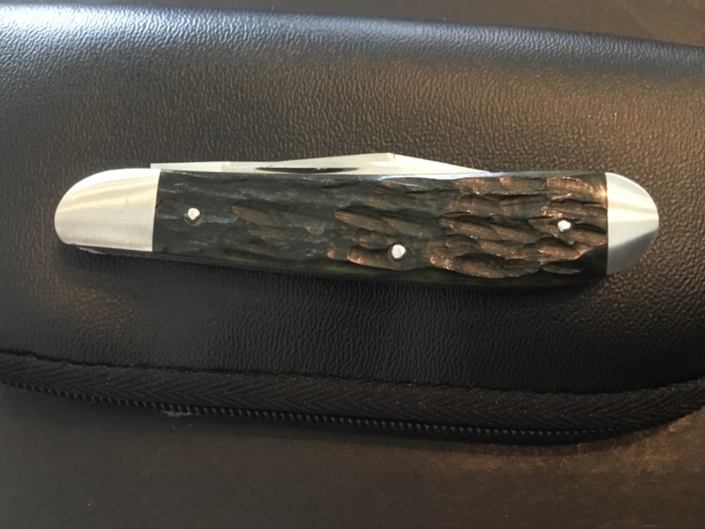 Custom Joel Chamblin 2bld Slipjoint Folder Folding Knife