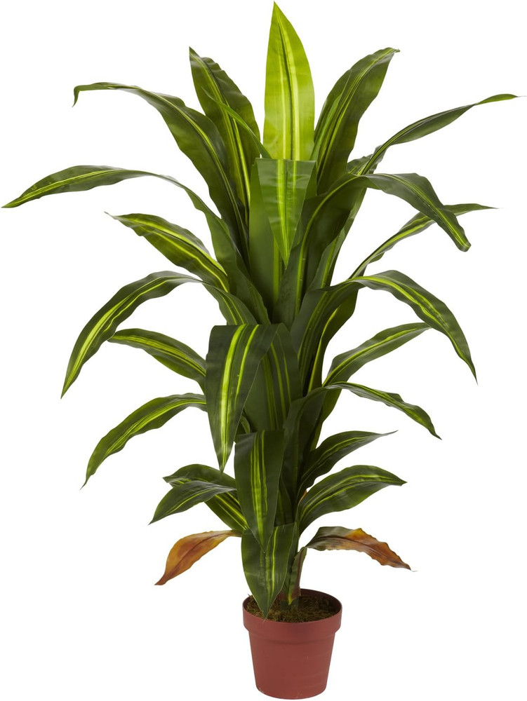 4Ft. Dracaena Silk Plant (Real Touch)