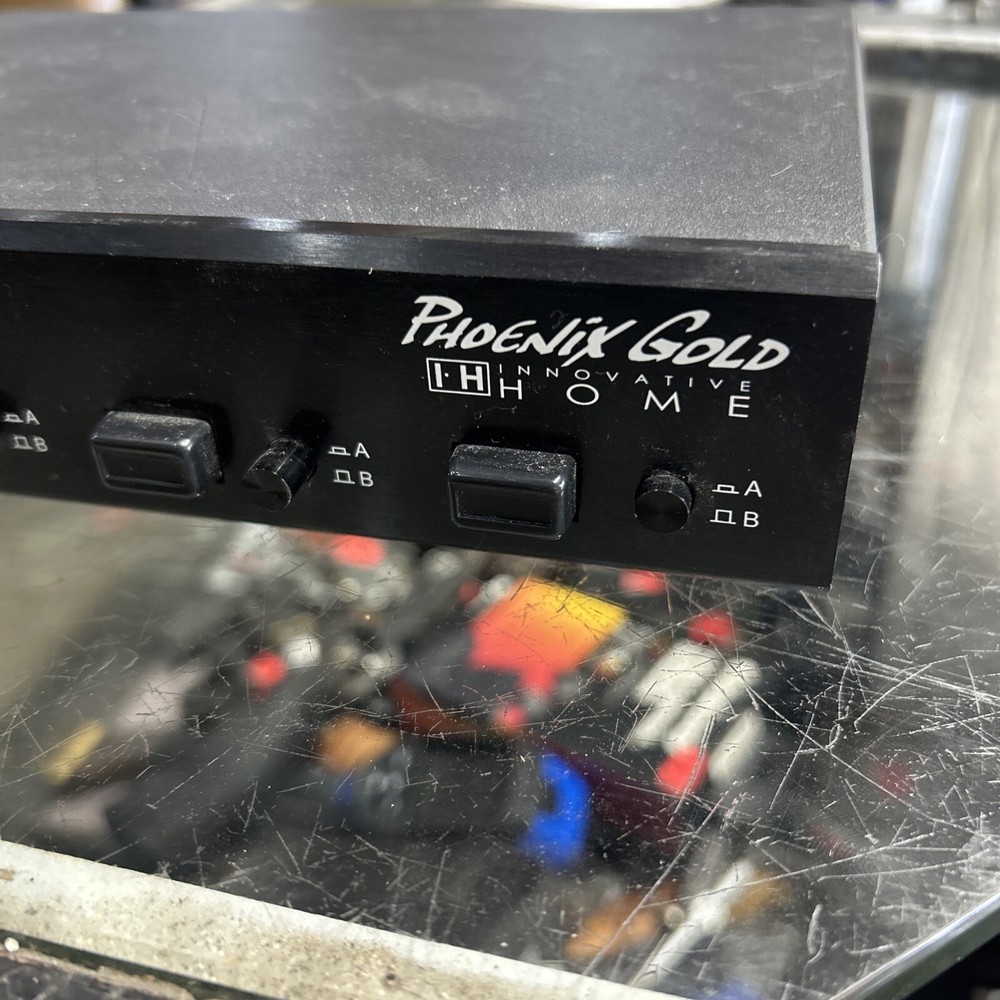 Phoenix gold DSSM4 140-Watt 4-Zone Dual-Source Speaker Selector Innovative Home