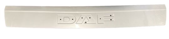 +FITS DAF XF (2012 - 2017) SILVER COATED BONNET UPPER FRONT PANEL DAF627