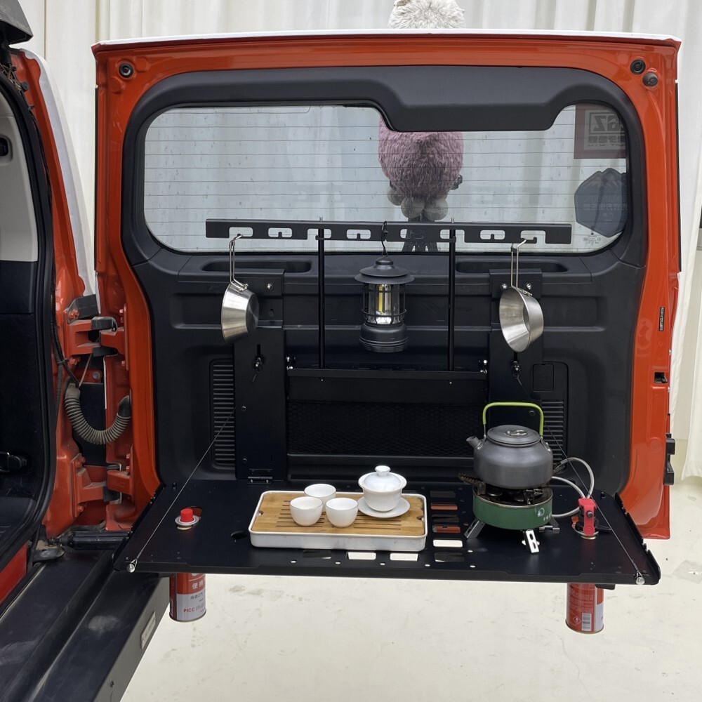 For GWM Tank 300 2020-2024 Tailgate Storage Panel Rack Folding Table