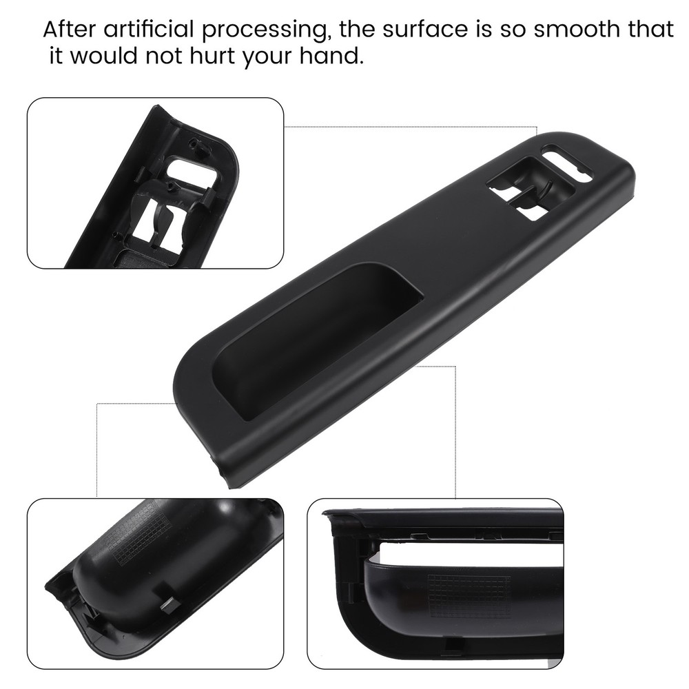 Door Black Pull Grab Handle for 4 Access Handle Inside Door Panel Handles B7A9