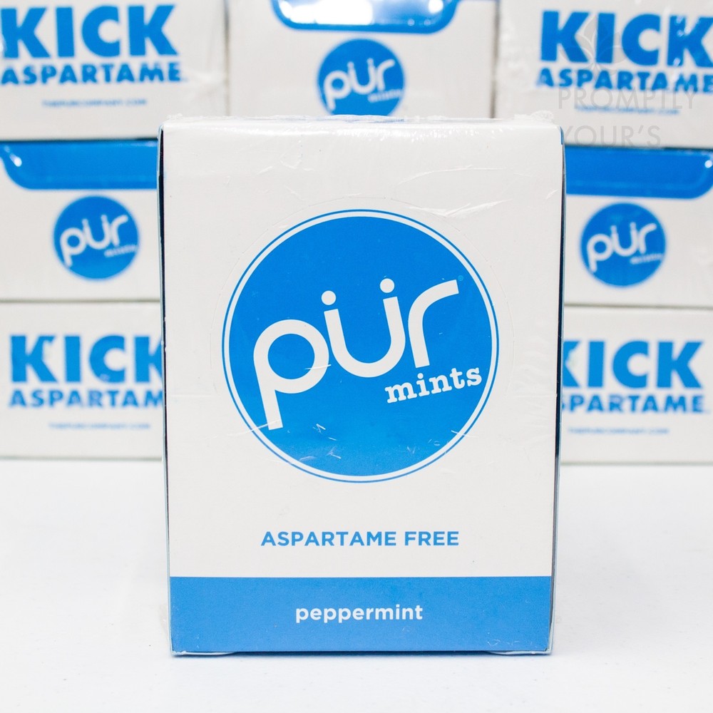PUR Mints - Peppermint - Sugar-Free, 12-Pack