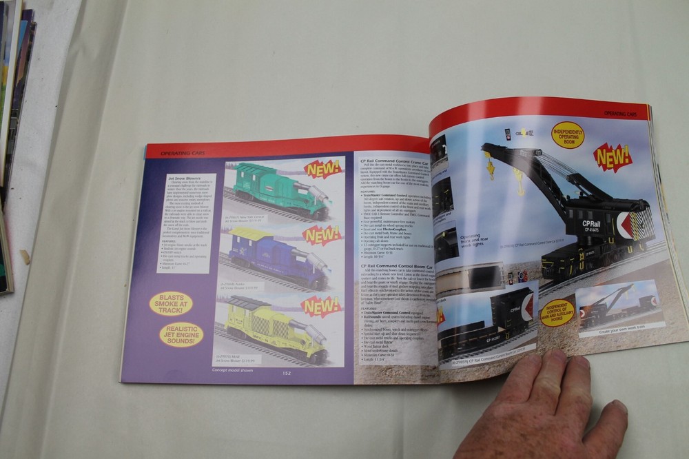2007 Lionel Train Catalog Volume 1 and 2 - Harry Potter