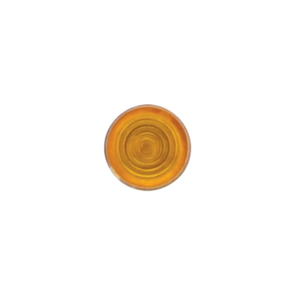 Super Bright 12 Volt 1 LED Indicator Light - Amber