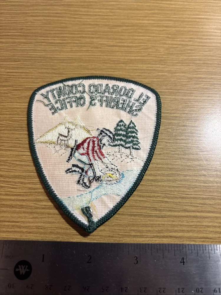 Older El Dorado County Sheriff State California CA