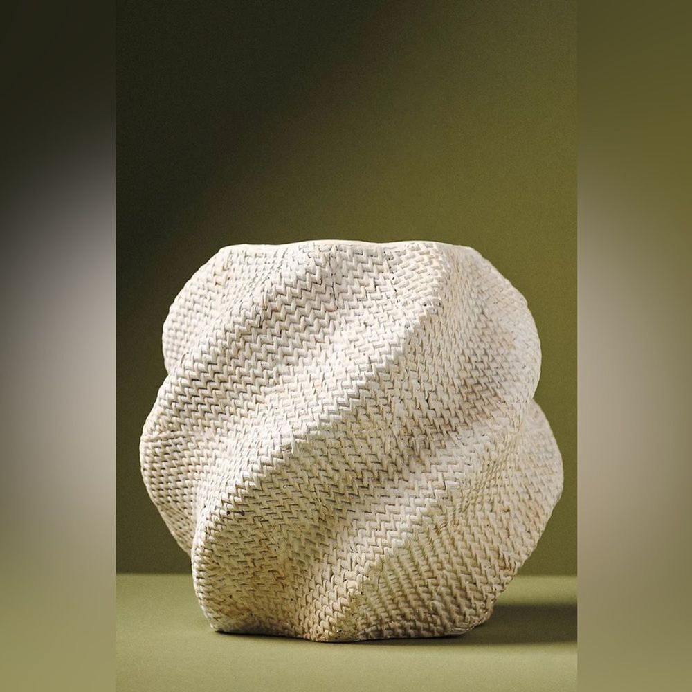 Anthropologie LENNON TEXTURED PLANTER
