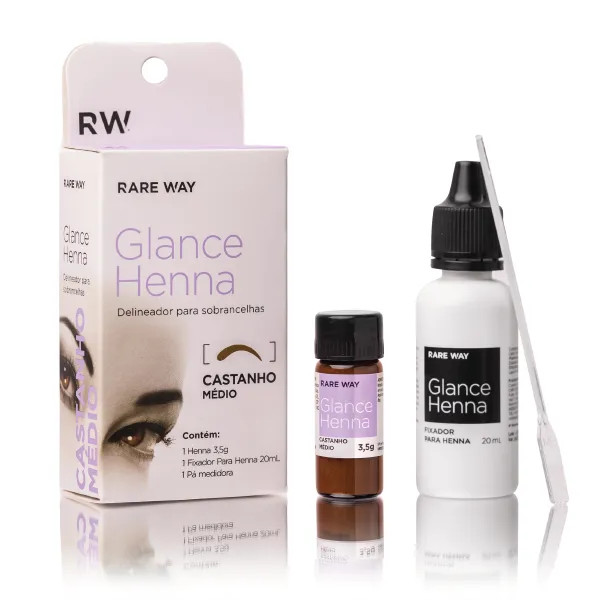 Henna RW Glance - Color Medium Brown  3,5g