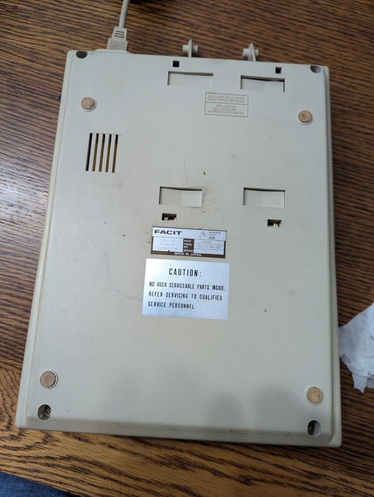 Vintage Facit Desktop calculator Model 2256 Tested Works