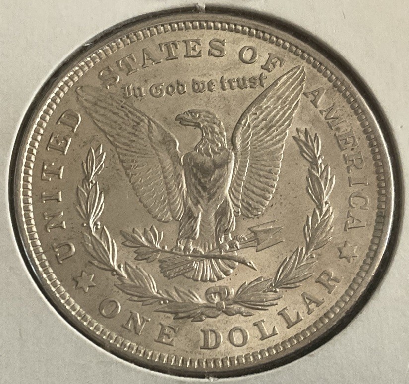 1921 $1 Morgan Silver Dollar Uncirculated