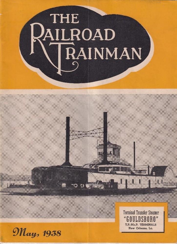 1938 Railroad Trainman Magazine, June edition