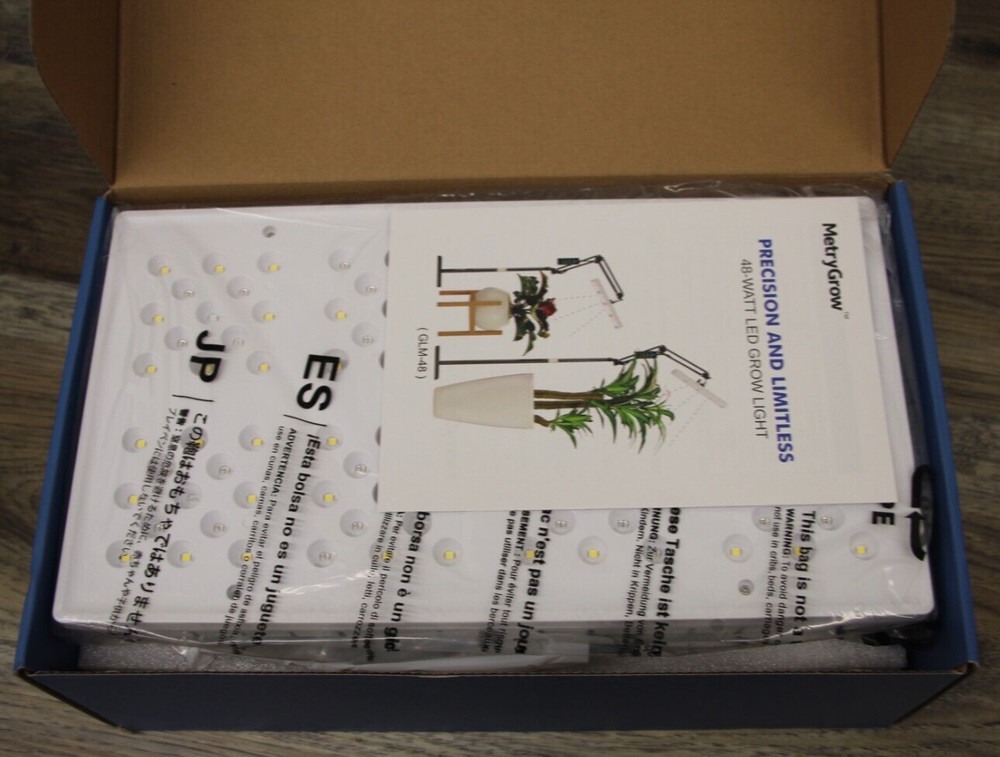 MetryGrow GLM-48 48-Watt Smart Plant Grow Light