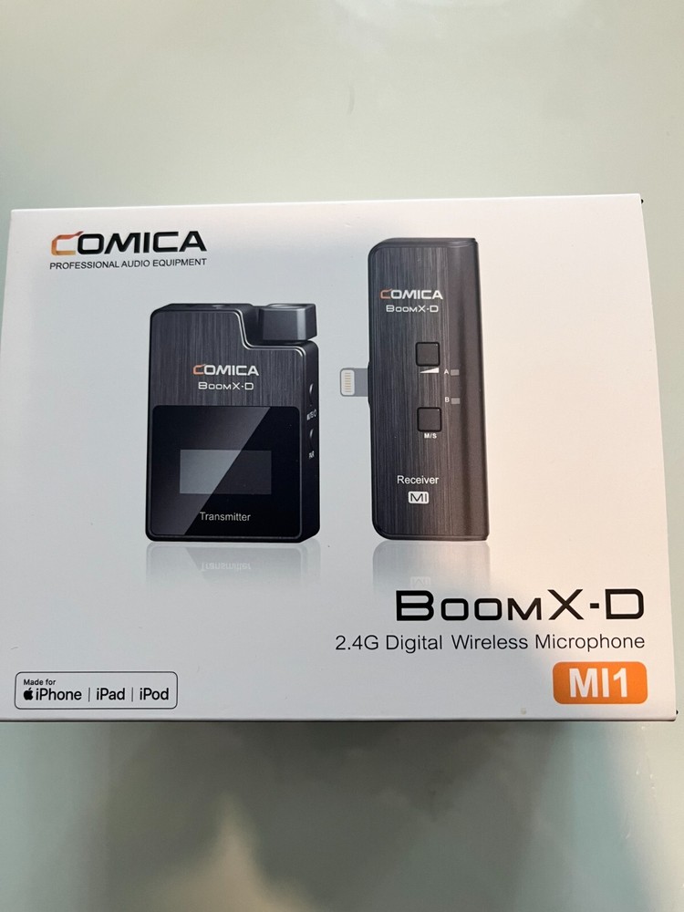 Comica BoomX - D 2.4 GHz Digital Wireless Microphone System