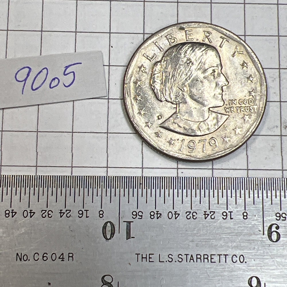 1979 - D Susan B. Anthony $1 Coin