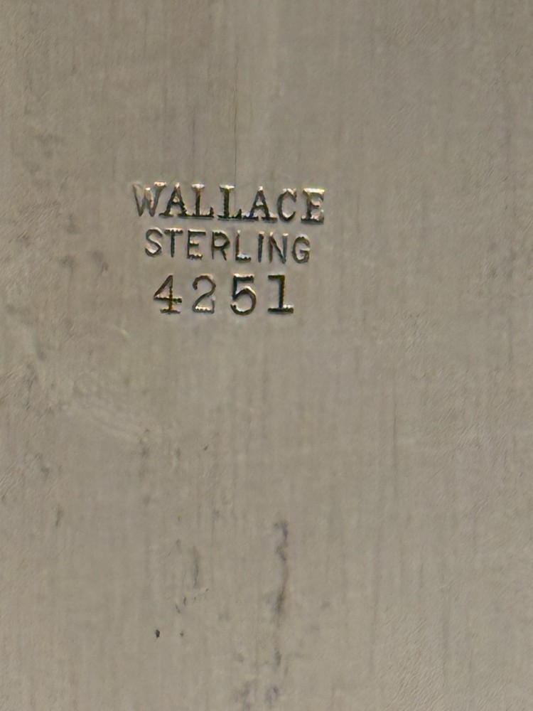 Wallace Sterling Silver Cherry Tray 413gr