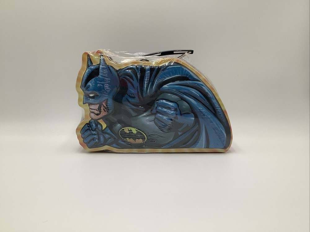 Batman Cartoon Network Tin Lunchbox Sealed WB DC Comics Candy Box