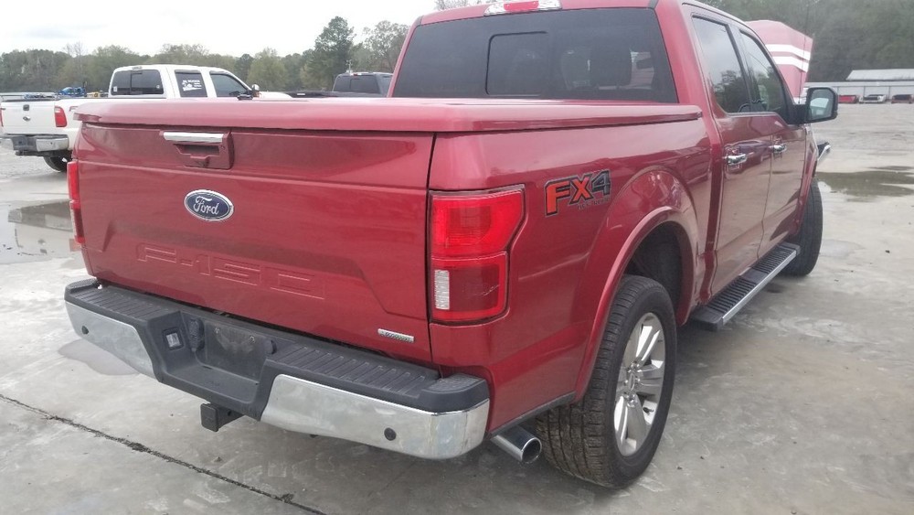 20 FORD F150 REAR TAILGATE ASSEMBLY WITH STEP AND REMOTE RELEASE OPTIONS RED