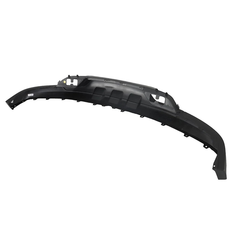 Black Plastic Front Bumper Valance Replacement for Silverado 1500 with Tow Hooks