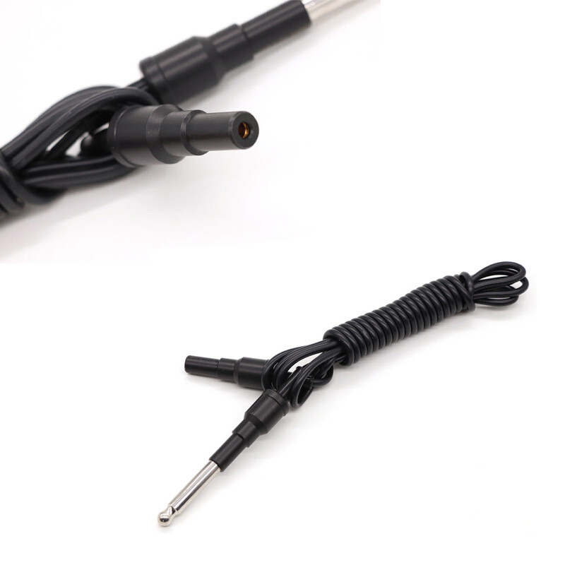 2Pcs Laparoscopic Monopolar Cable High Frequency 8mm-4mm Best Quality Reusable