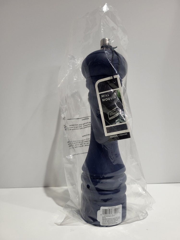 Trudeau 9" Professional Pepper Mill / Grinder - Blueberry Blue