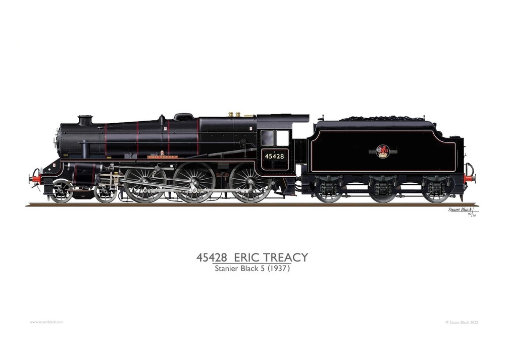 45428 Eric Treacy - Precision Art Print - NEW